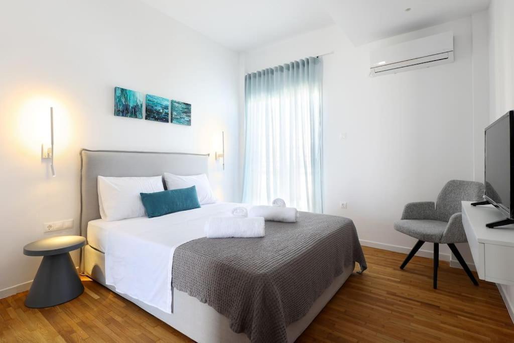 Blue Delta Apartment Palaio Faliro Афины Экстерьер фото
